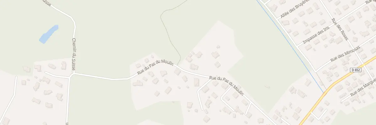 Plan du 294 Rue du Pas du Moulin à Léon
