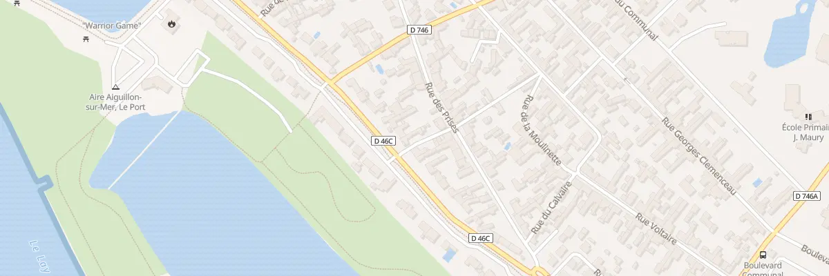 Plan du 121B Av Amiral Courbet à L’Aiguillon-la-Presqu’île