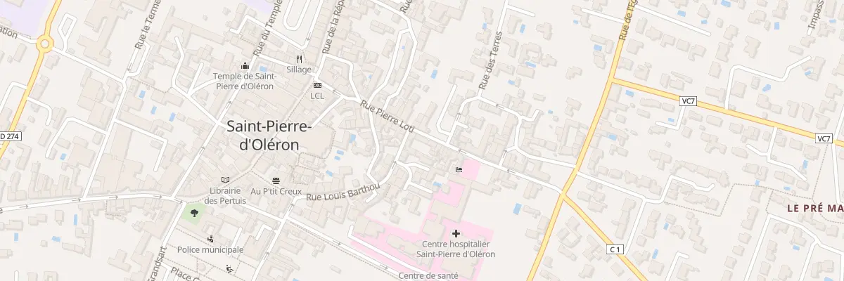 Plan du 32 Rue Pierre Loti à Saint-Pierre-d’Oléron