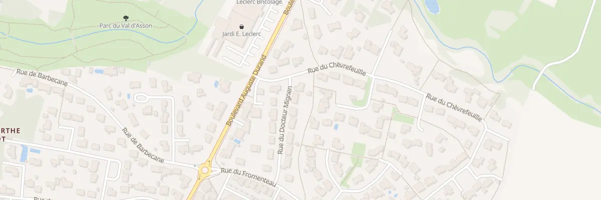 Plan du 12 Rue du docteur mignen à Montaigu-Vendée