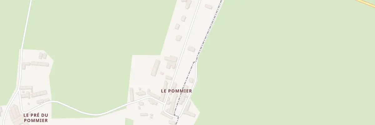 Plan du 10A Le Pommier à Liesville-sur-Douve