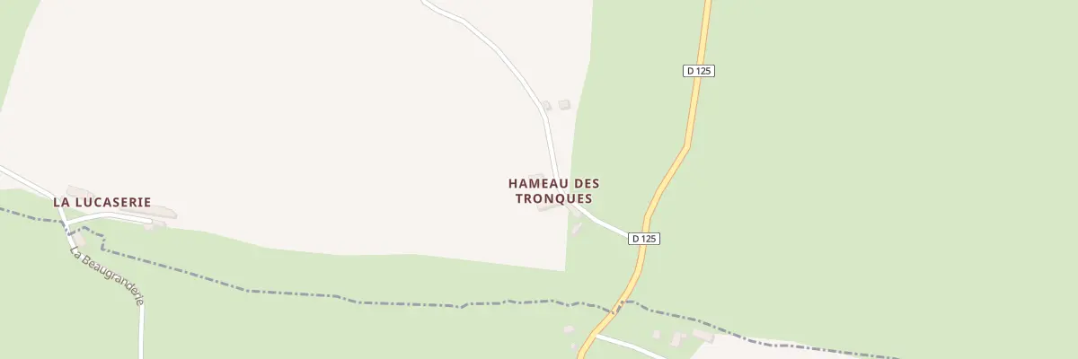 Plan du 3 Hameau des Tronques à La Pernelle