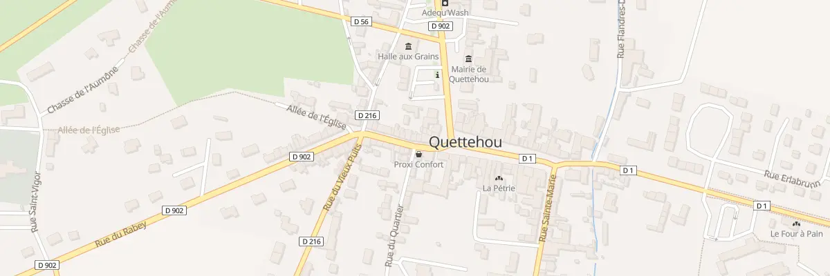 Plan du 5 Rue du Rabey à Quettehou