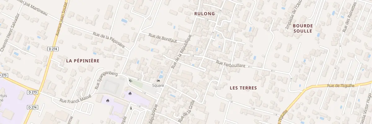 Plan du 132 Rue de la République à Saint-Pierre-d’Oléron