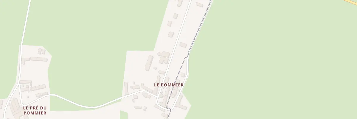 Plan du 5215 Village du Pommier à Liesville-sur-Douve