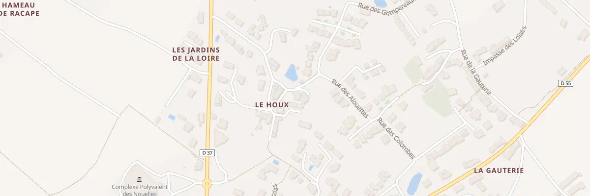 Plan du 13B Le Houx au Landreau