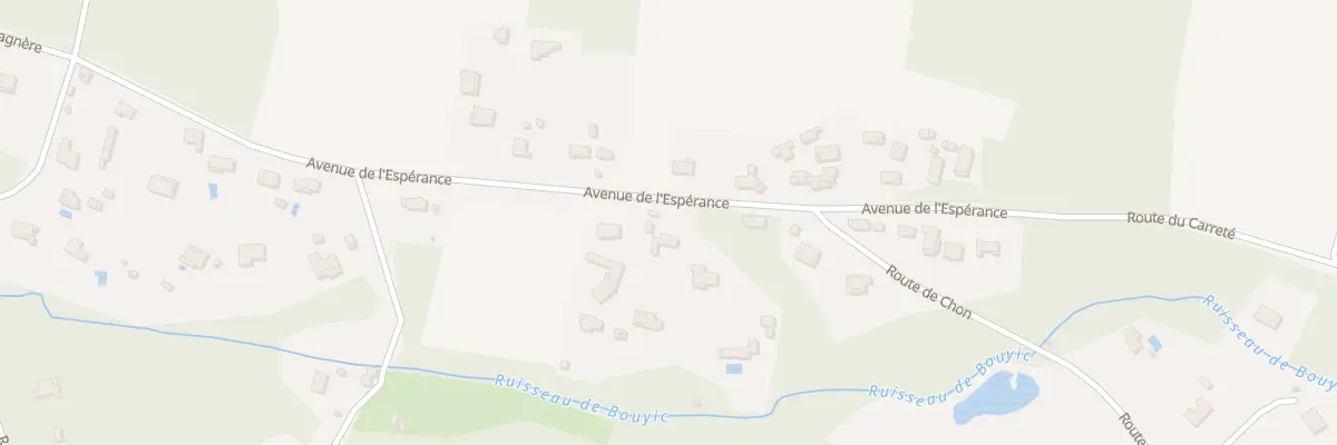 Plan du 480 Av d’Esperance à Soustons