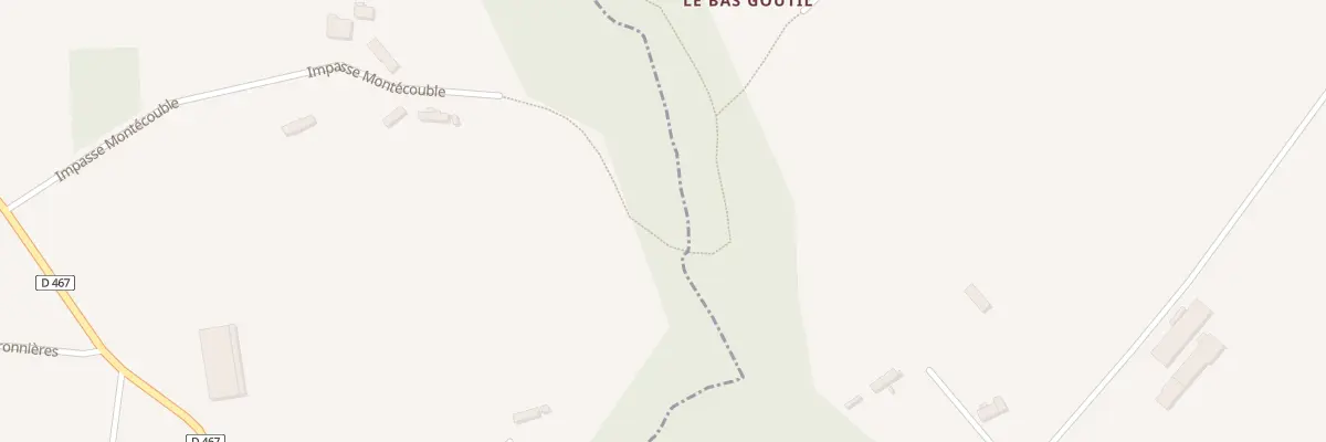 Plan du 1 Le Moulin Neuf à Saint-Aubin-de-Terregatte