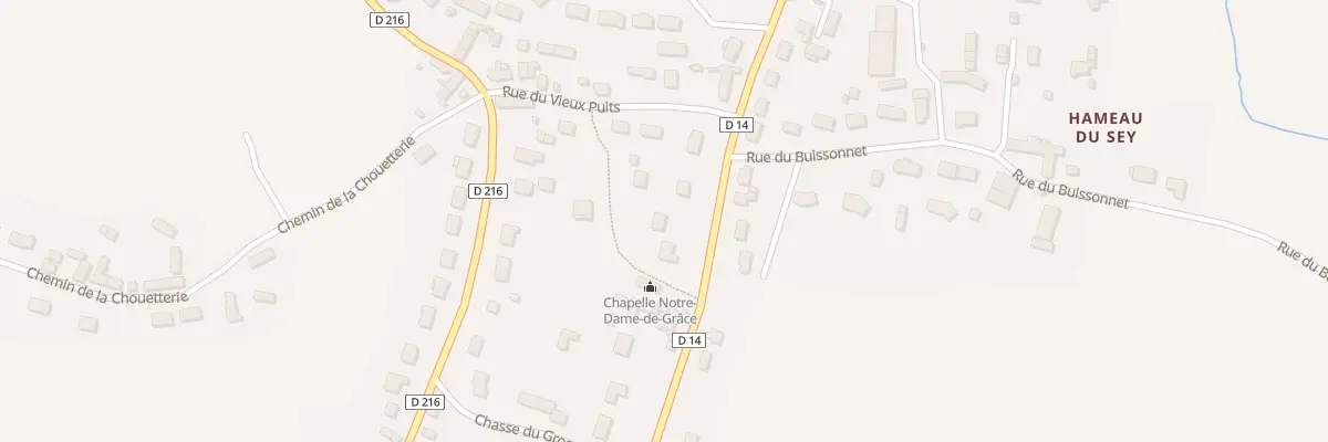 Plan du 56 Rue Sainte Marie à Quettehou