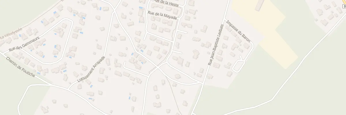 Plan du 20 Imp de la Boha à Léon
