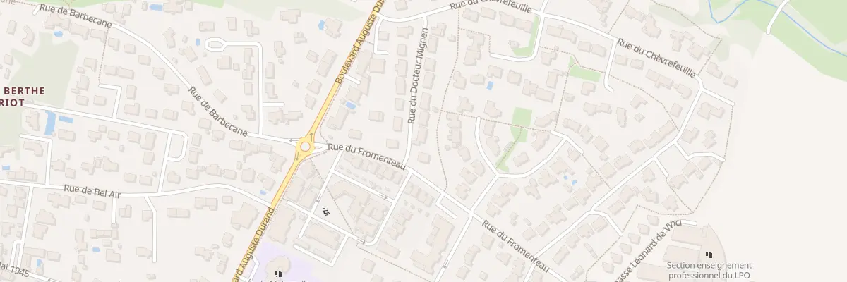 Plan du 2 Rue du docteur mignen à Montaigu-Vendée