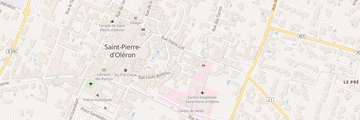 Plan du 48 Rue Louis Barthou à Saint-Pierre-d’Oléron