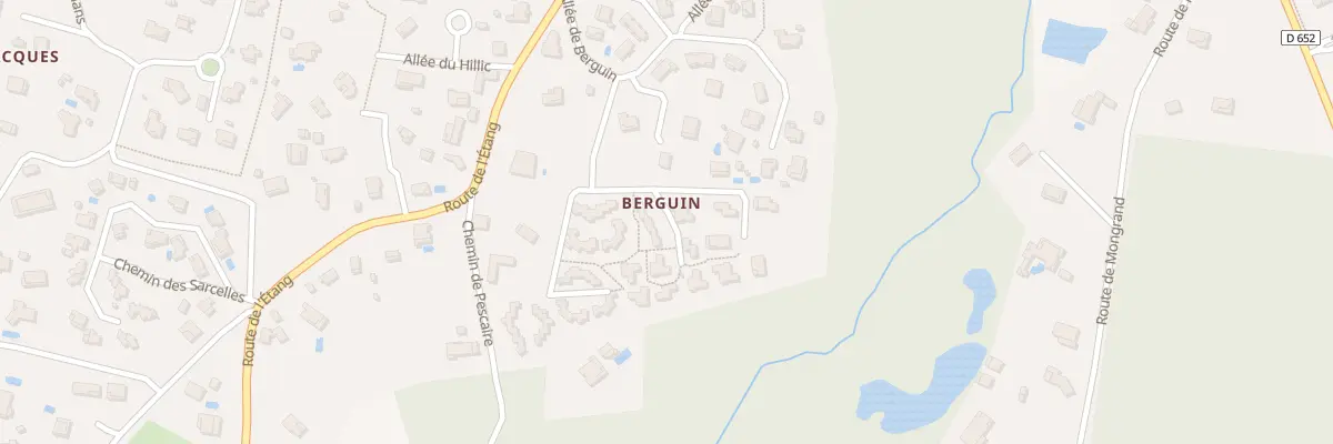 Plan du 35 All du Village Landais à Vielle-Saint-Girons