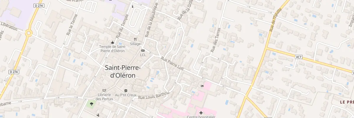 Plan du 15 Rue Pierre Loti à Saint-Pierre-d’Oléron