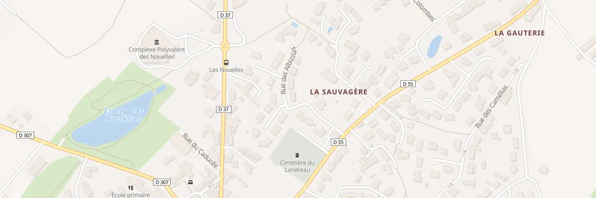 Plan du 6 Rue des Albizzias au Landreau