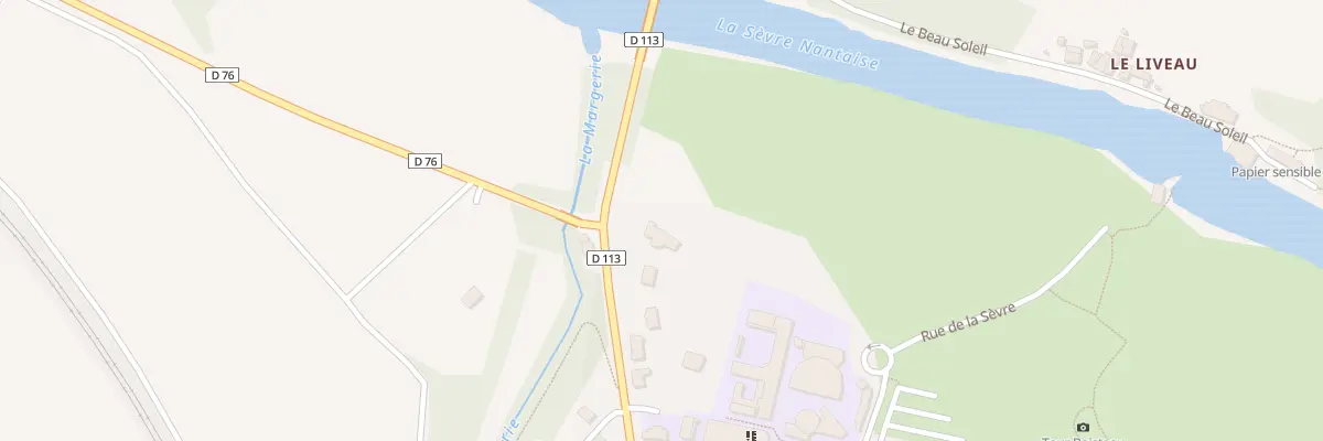 Plan du 24 Rue de la Margerie à Gorges