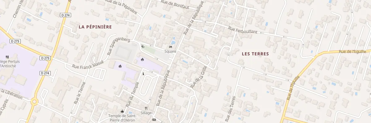 Plan du 118 Rue de la République à Saint-Pierre-d’Oléron