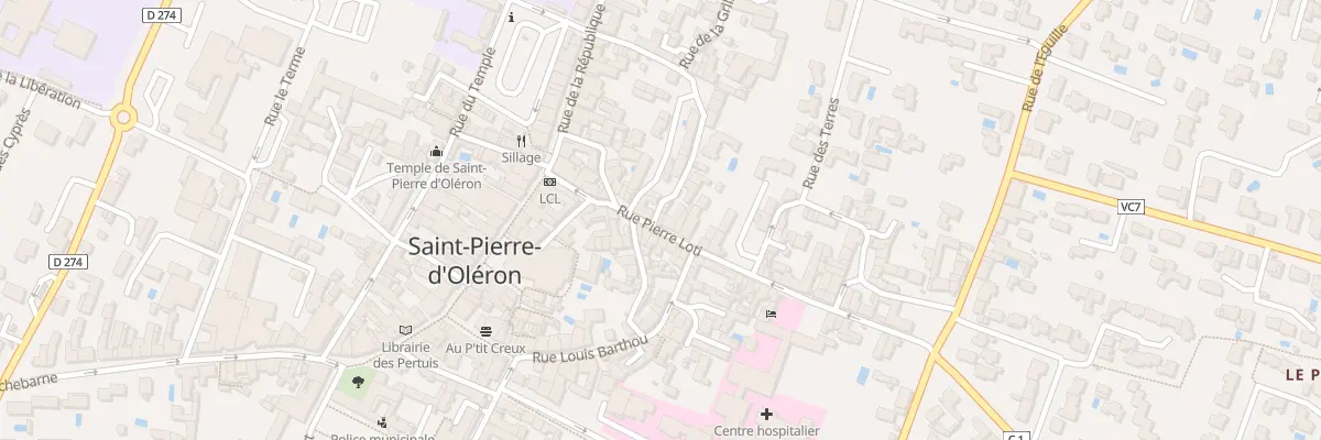 Plan du 13 Rue Pierre Loti à Saint-Pierre-d’Oléron