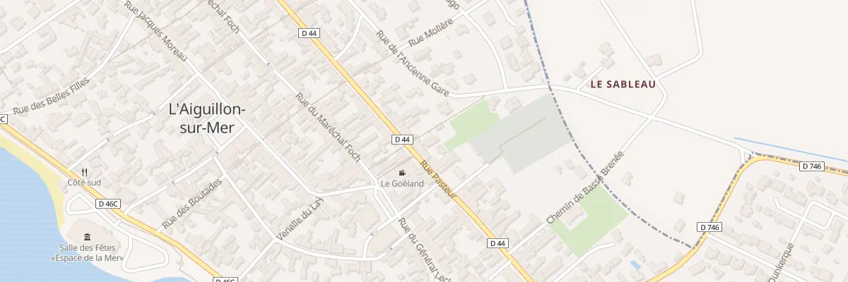 Plan du 32B Rue pasteur à L’Aiguillon-la-Presqu’île