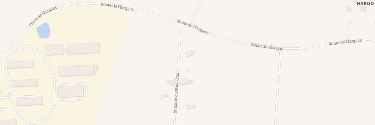 Plan du 77 Imp du Haut Crux - Tirepied à Tirepied-sur-Sée