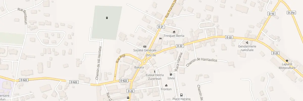 Plan du 62 Rue Francis Jammes à Hasparren