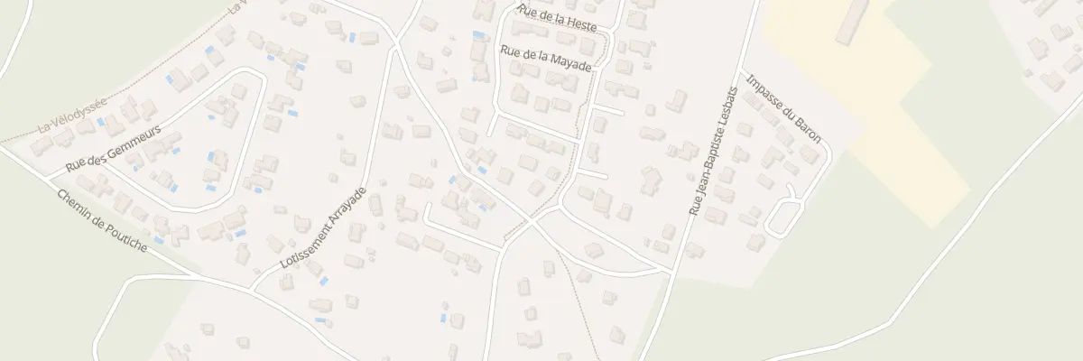 Plan du 80X Rte de Betoy à Léon