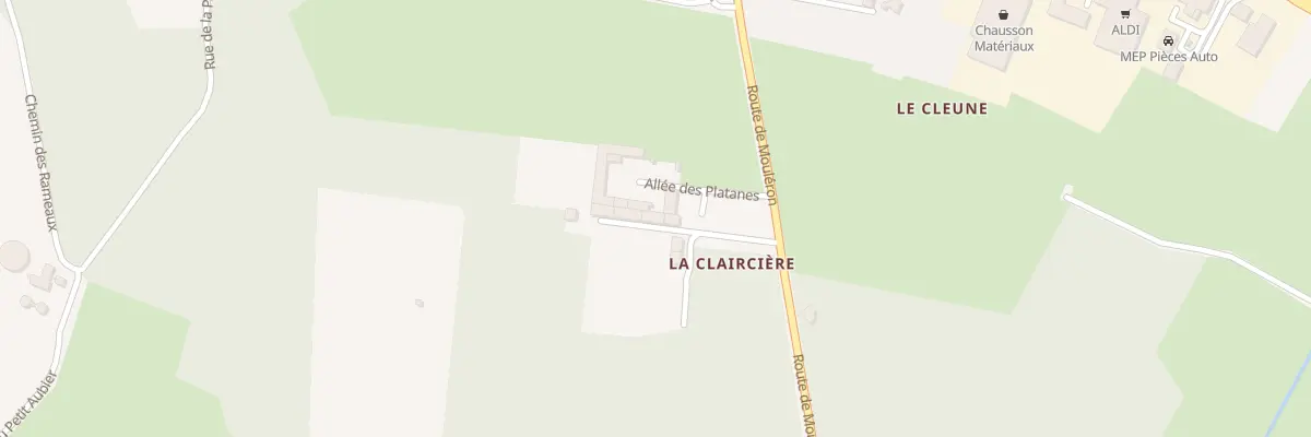 Plan du 4 All des Erables à Saint-Pierre-d’Oléron