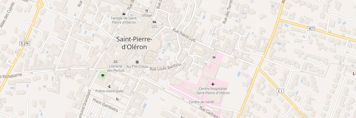 Plan du 2 Rue de la Brûlerie à Saint-Pierre-d’Oléron