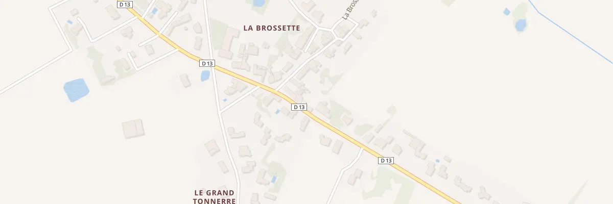 Plan du 28 La Brossette à Chauché