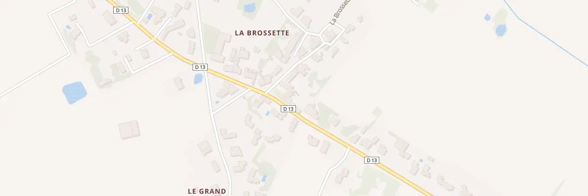 Plan du 30 La Brossette à Chauché