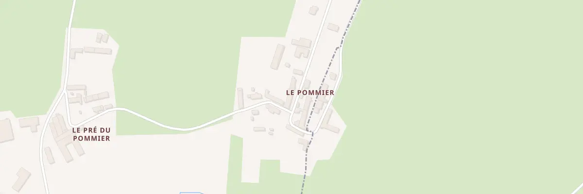 Plan du 23 Le Pommier à Liesville-sur-Douve