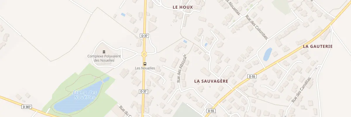 Plan du 15 Rue des Albizzias au Landreau