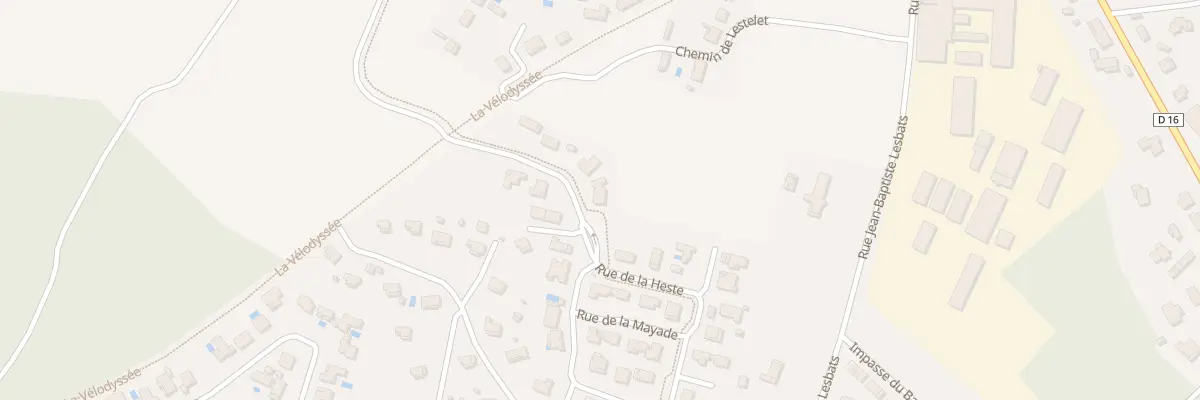 Plan du 310 Rue de la Heste à Léon