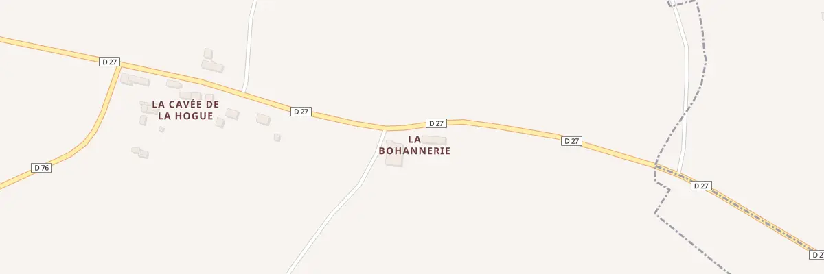 Plan du 56 La Cavee de la Hogue à Roncey