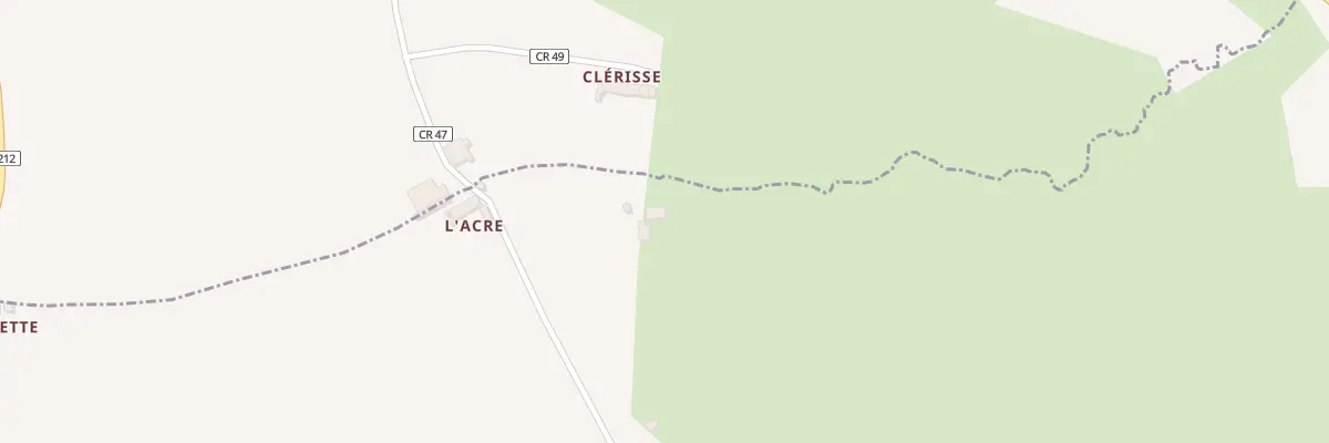 Plan du 5131 Clerisse au Ferré