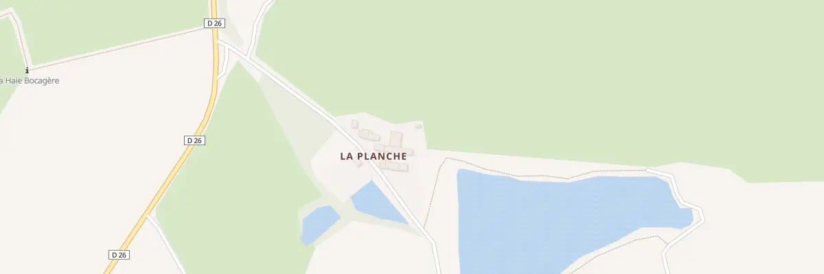 Plan du 5563 La Planche à Riaillé