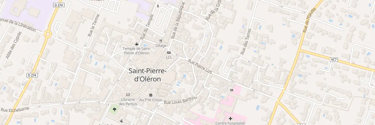 Plan du 12 Rue Pierre Loti à Saint-Pierre-d’Oléron