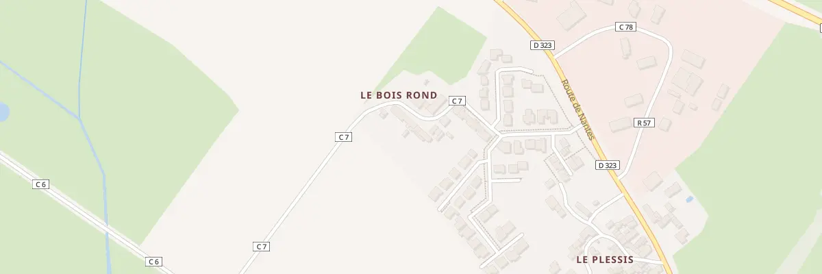 Plan du 181 Le Bois Rond à Oudon