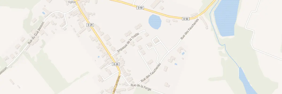 Plan du 3B Rue des Faucheries à Rosnay