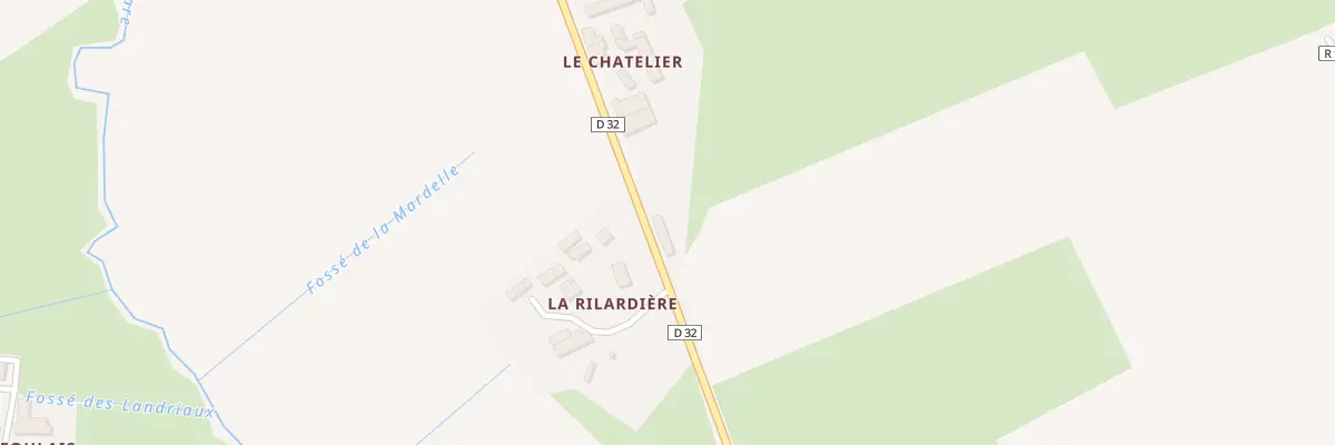 Plan du 5553 Le Chatelier à Erbray