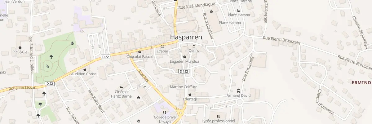 Plan du 7 Rue de l’Ursuia à Hasparren