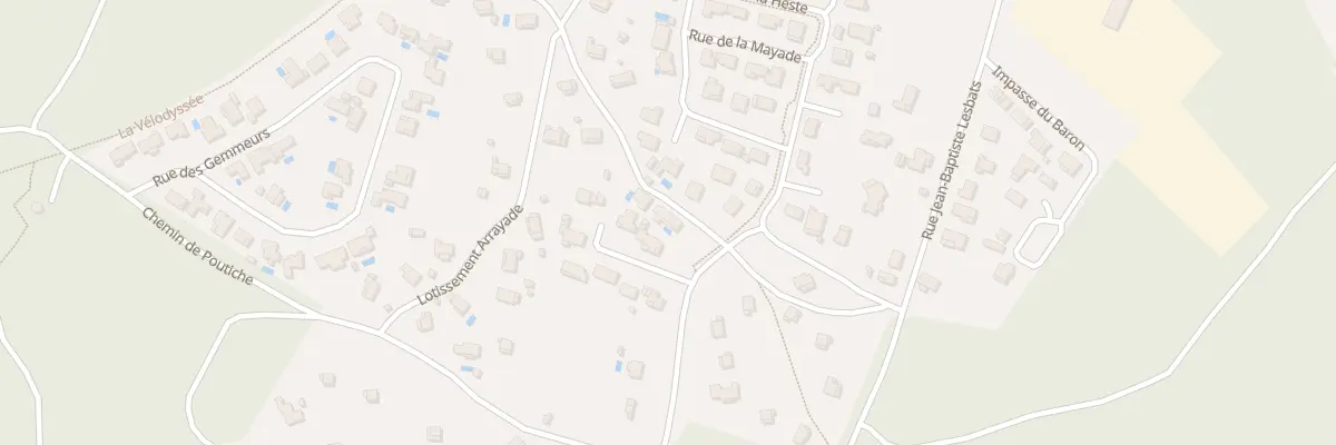 Plan du 79 Rte de Betoy à Léon