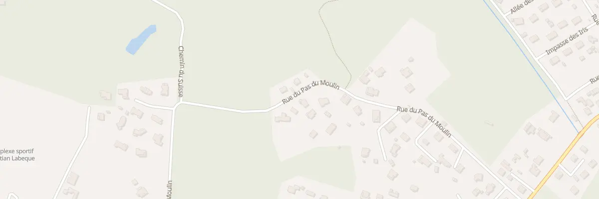 Plan du 451 Rue du Pas du Moulin à Léon