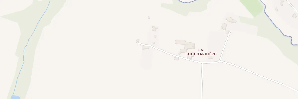 Plan du 369 La Bouchardière à Cornillé