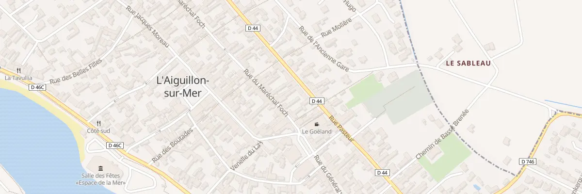 Plan du 31 Rue pasteur à L’Aiguillon-la-Presqu’île
