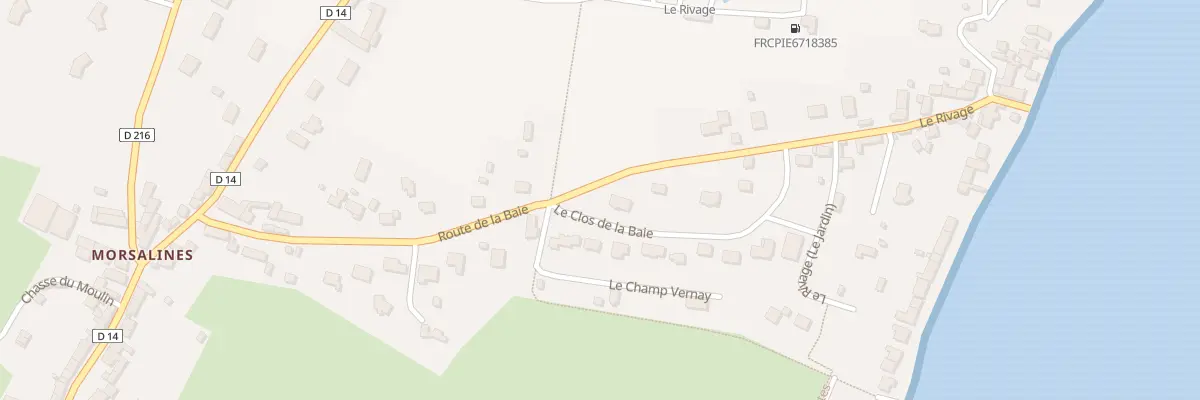 Plan du 1 Le Clos de la Baie à Quettehou
