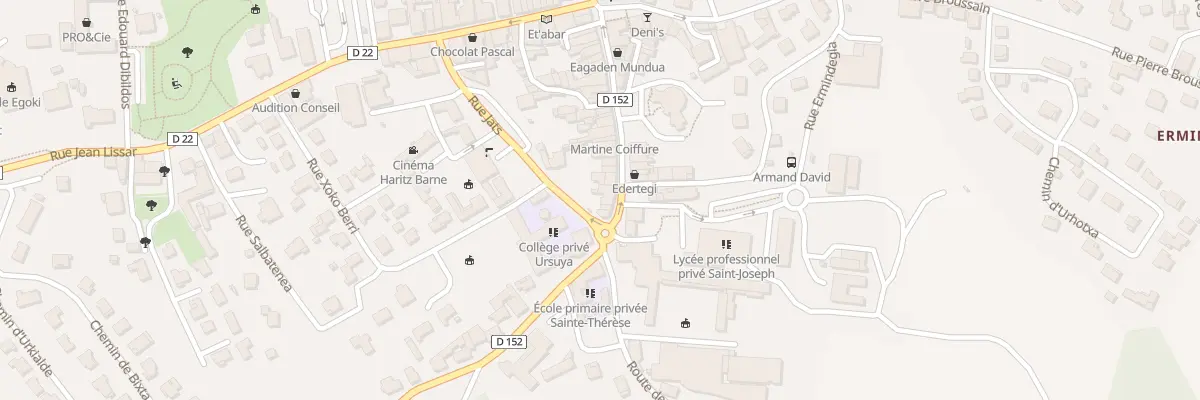 Plan du 4 Pl Monseigneur Mathieu à Hasparren