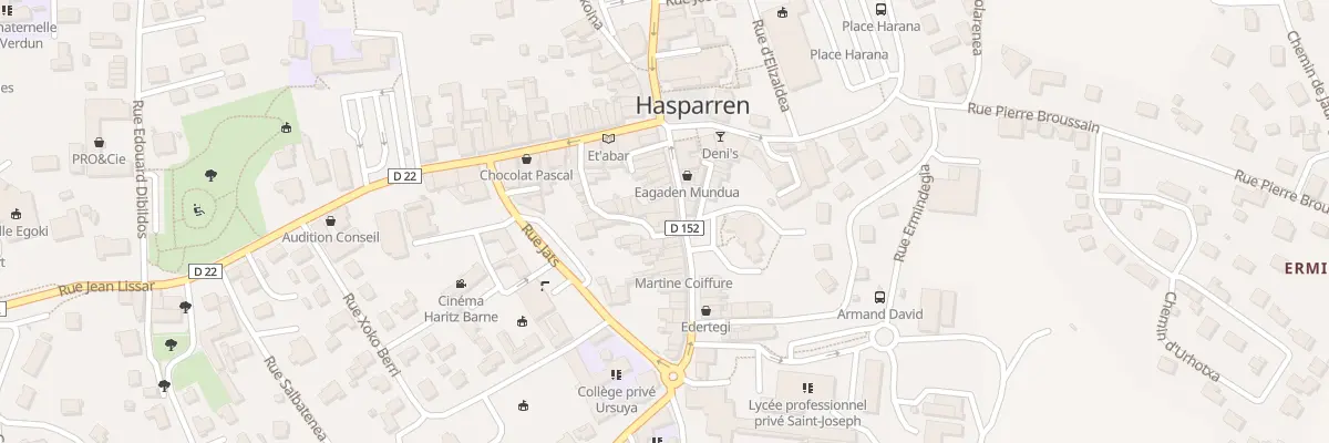 Plan du 4 Rue des Duranguiers à Hasparren