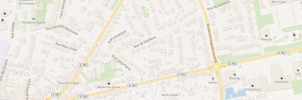 Plan du 7 Rue paul verlaine à Montaigu-Vendée