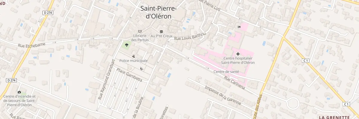 Plan du 10 Rue de Carinena à Saint-Pierre-d’Oléron